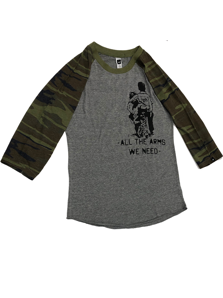 EQ Arms Camou Raglan (Unisex)