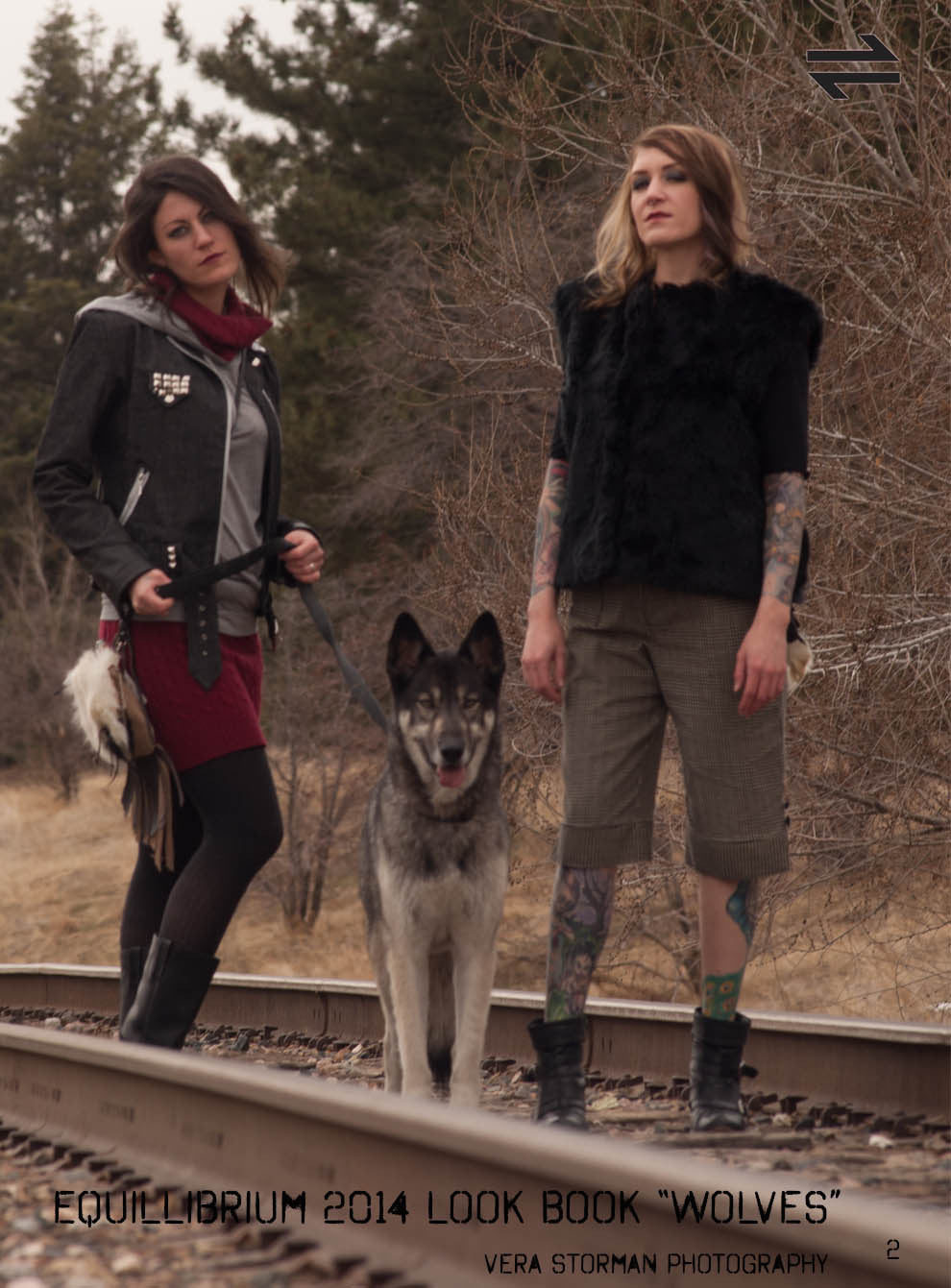 Equillibrium Upcycled Leather & Goat Fur Hipster Purse - Equillibrium - 4