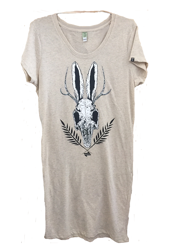 EQ Dress: Jackalope Skull