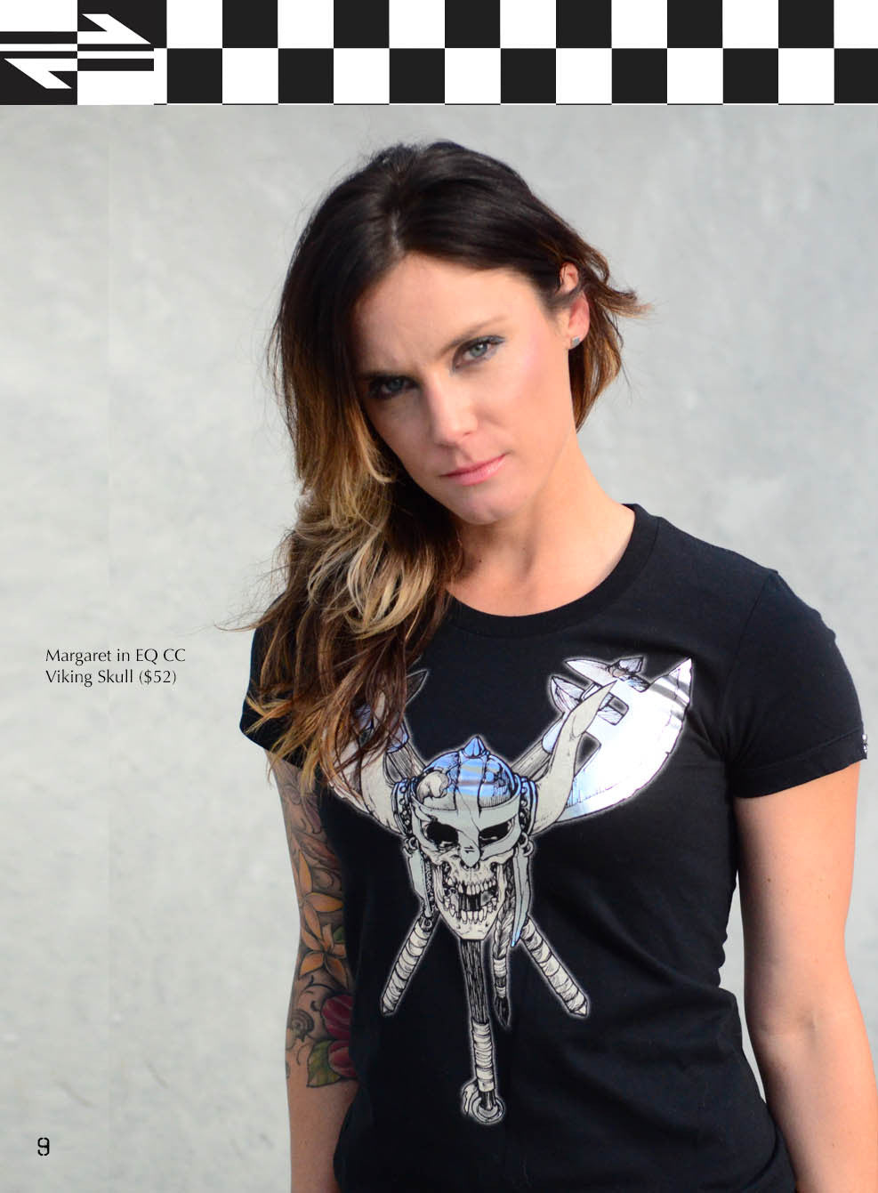 Equillibrium Viking Skull T (Women) - Equillibrium - 2