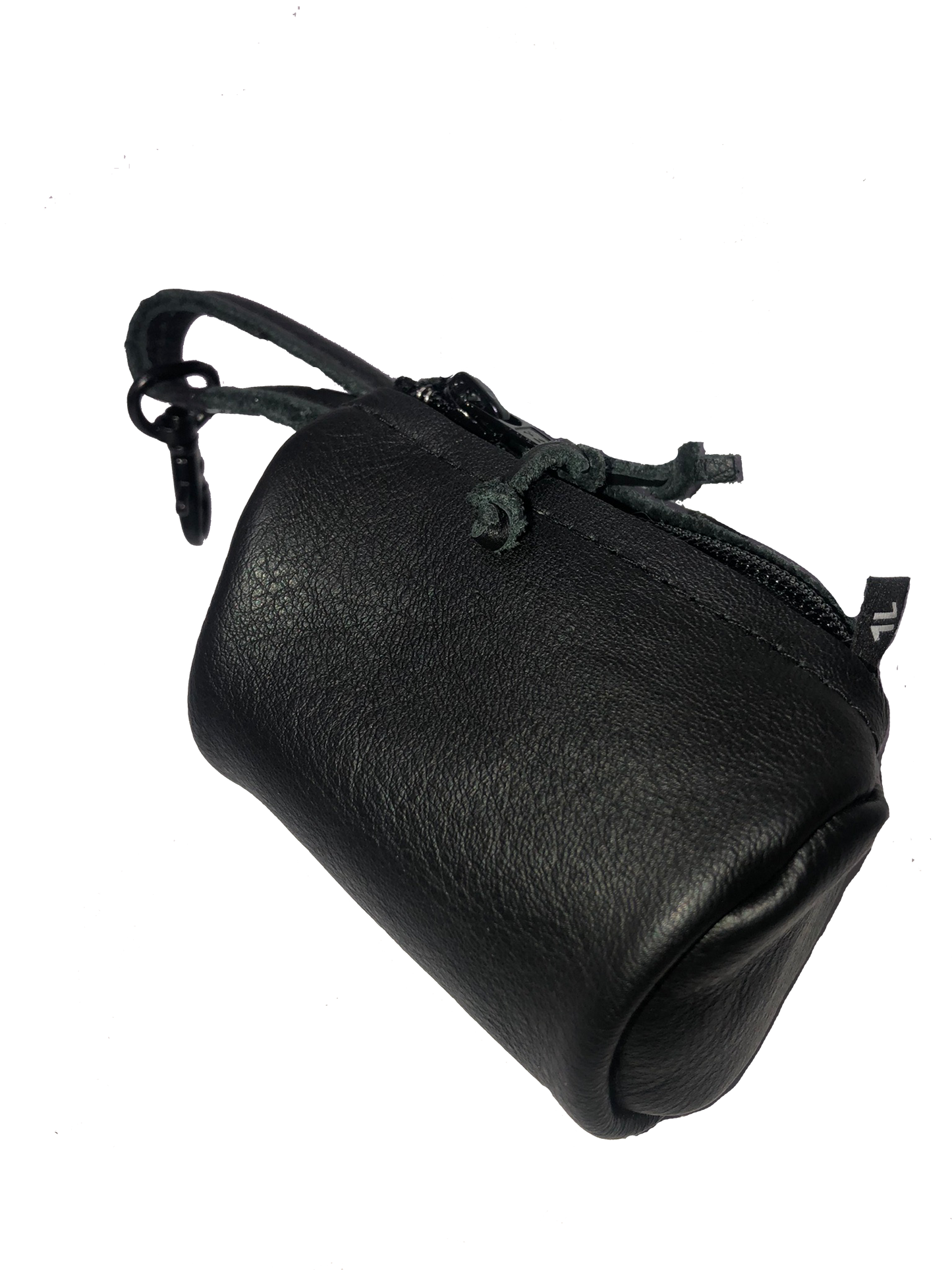 Mini Duffel in upcycled leather Equillibrium sustainable accessory
