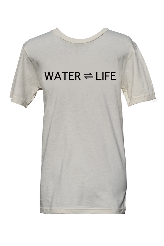 Water is Life T-Shirt | Organic Cotton | Men's