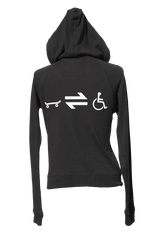 Equillibrium Cripple Equation Bamboo Zip-up Hoody (Women) - Equillibrium - 1