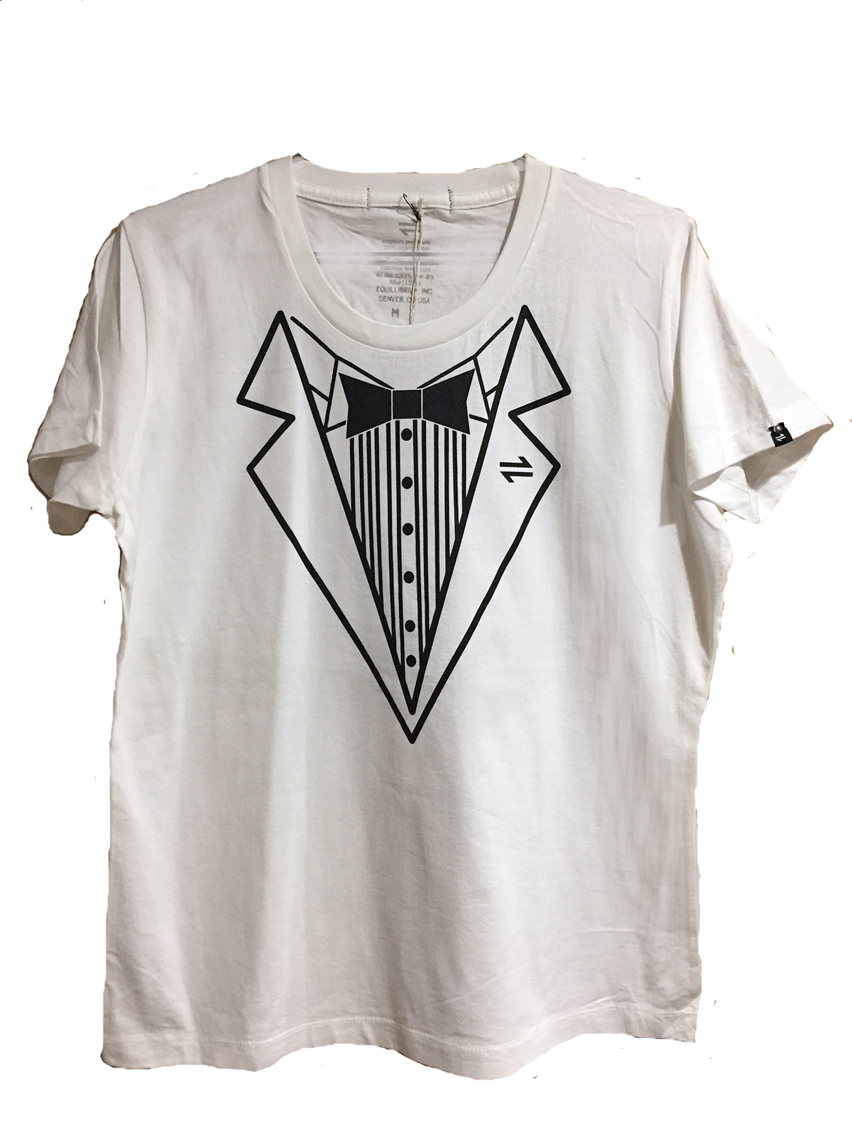 EQ Tuxedo Print Organic Cotton T-shirt (Women)