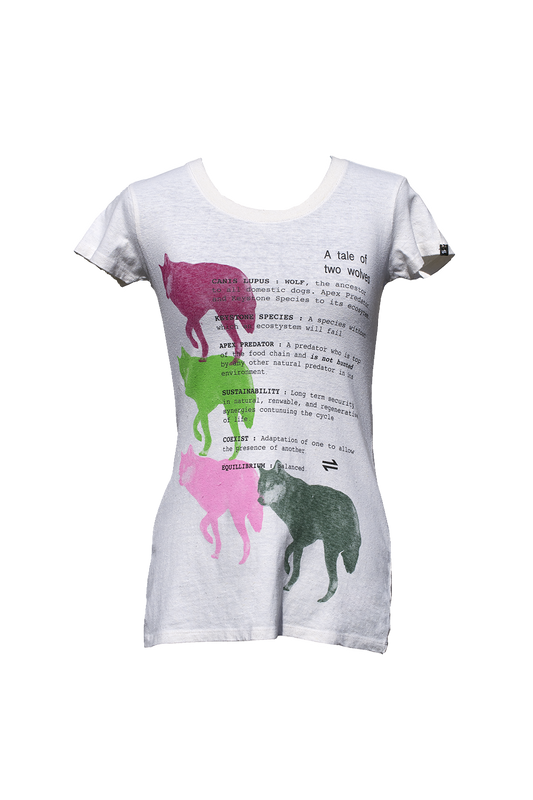 Equillibrium Wolf Seditionary Hemp T-Shirt (Women) - Equillibrium - 1